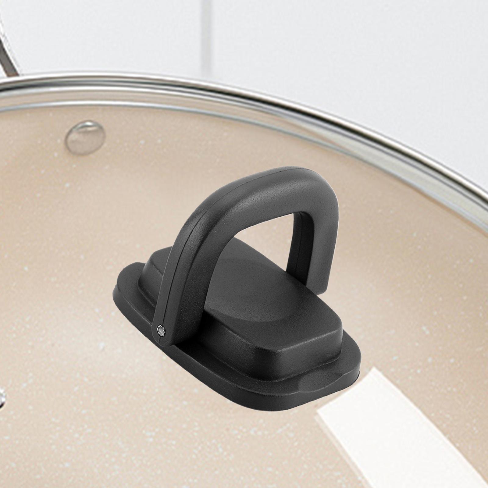 Camping Cooking Pot With Lid - Topfdeckelgriff, faltbar, universell, für Kochtopfdeckel, verbrühungssicher,