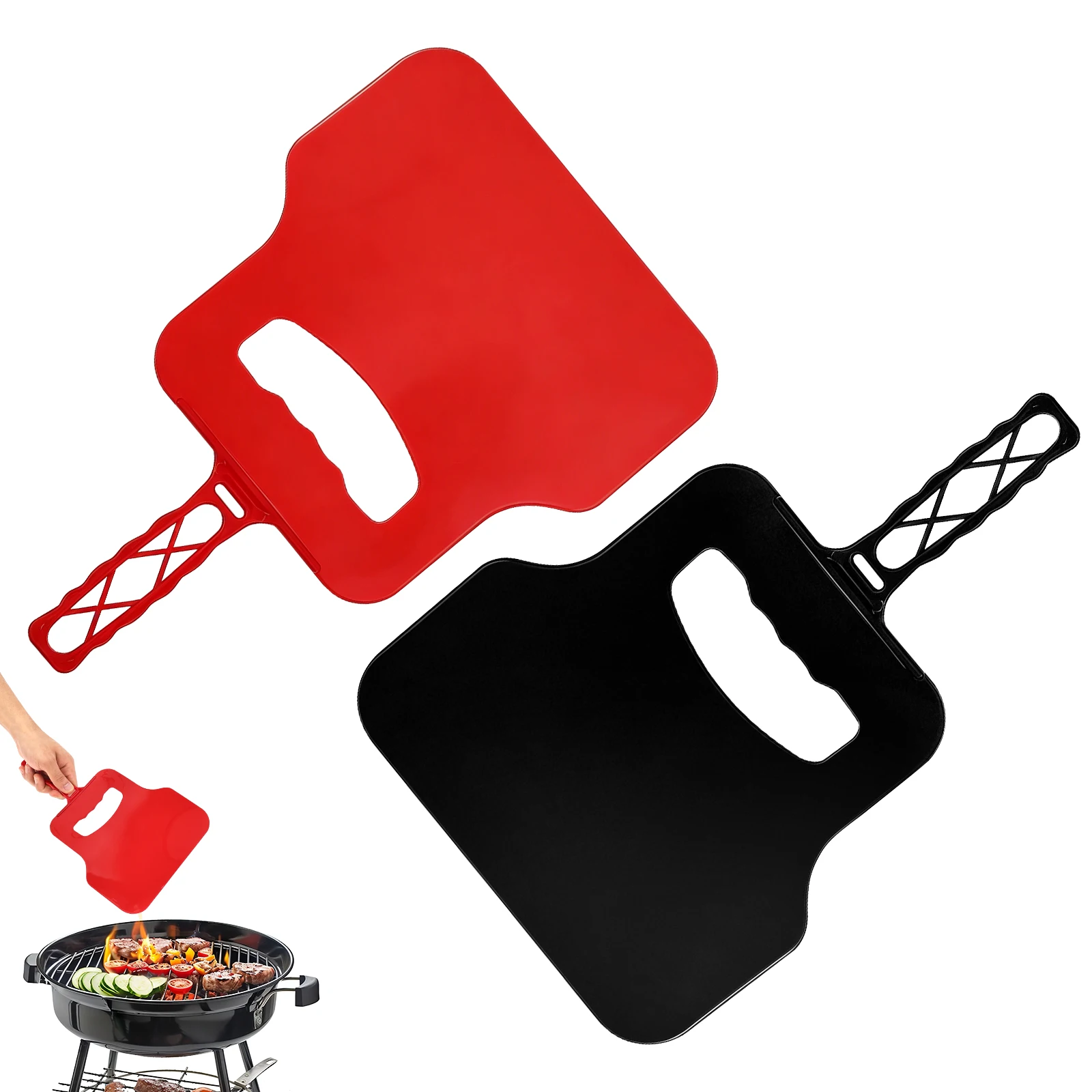 Camping Cooking Bbq - Manueller Windmacher aus Kunststoff, tragbares Feueranzünder-Werkzeug