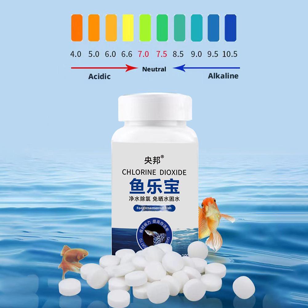 Water Purification Tablet - Wasserreinigungstabletten Umweltfreundlicher Aquarium-Wasserreiniger Schnellwirkende Reinigungslösung für