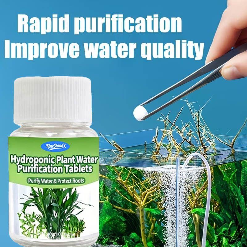 Water Purification Tablet - Hydroponische Wasserreinigungstabletten - Sofort einsatzbereites Wasser