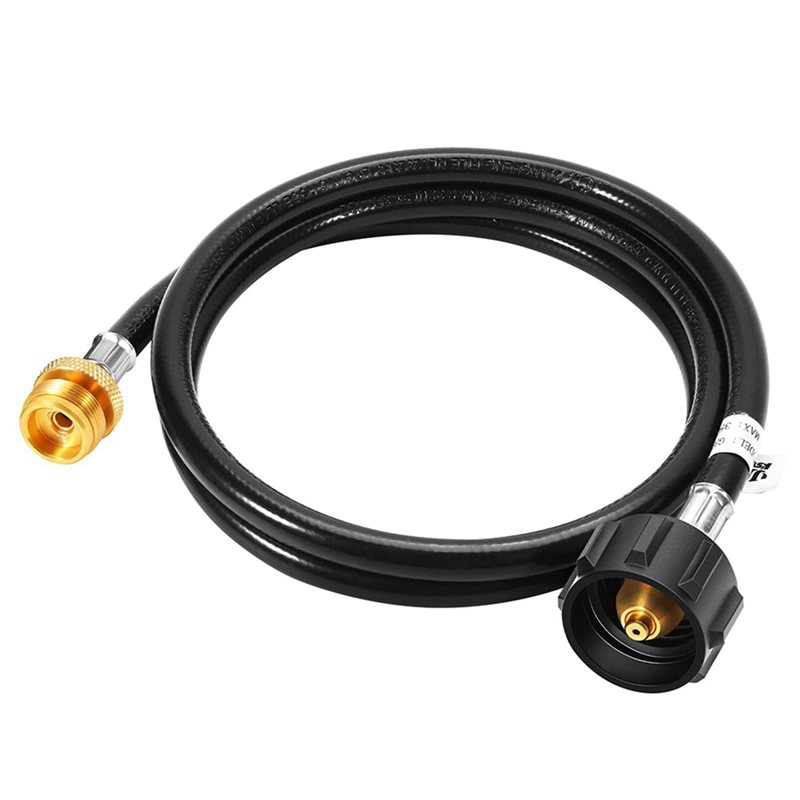Camping Cooking Propane - QCC-Adapterschlauch für Propangastanks, 6 Fuß lang,