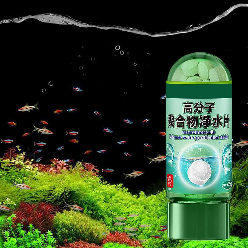 Water Purification Tablet - 1 Flasche 35 Tabletten Schnelle Wasseraufbereitungstabletten