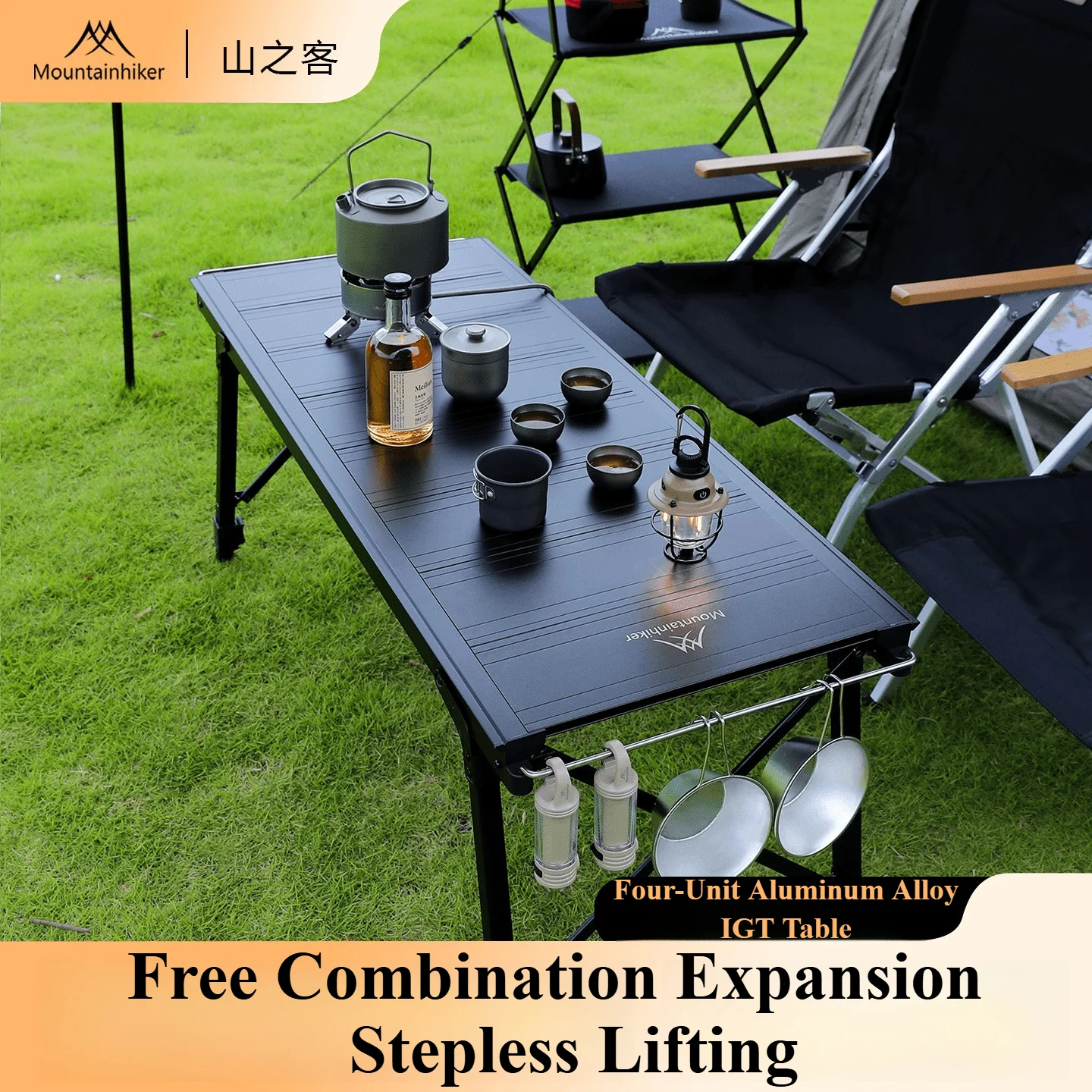 Camping Cooking Bbq - Mountainhiker Camping Klapplift Abnehmbare Multi-Einheit IGT
