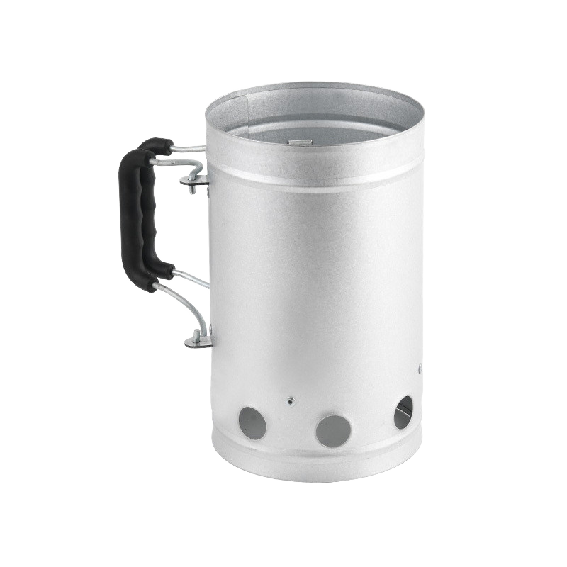 Charcoal Chimney Starter - FAVOUR Auplex Kamado Edelstahl Holzkohle-Anzündkamin Metall-Zubehör