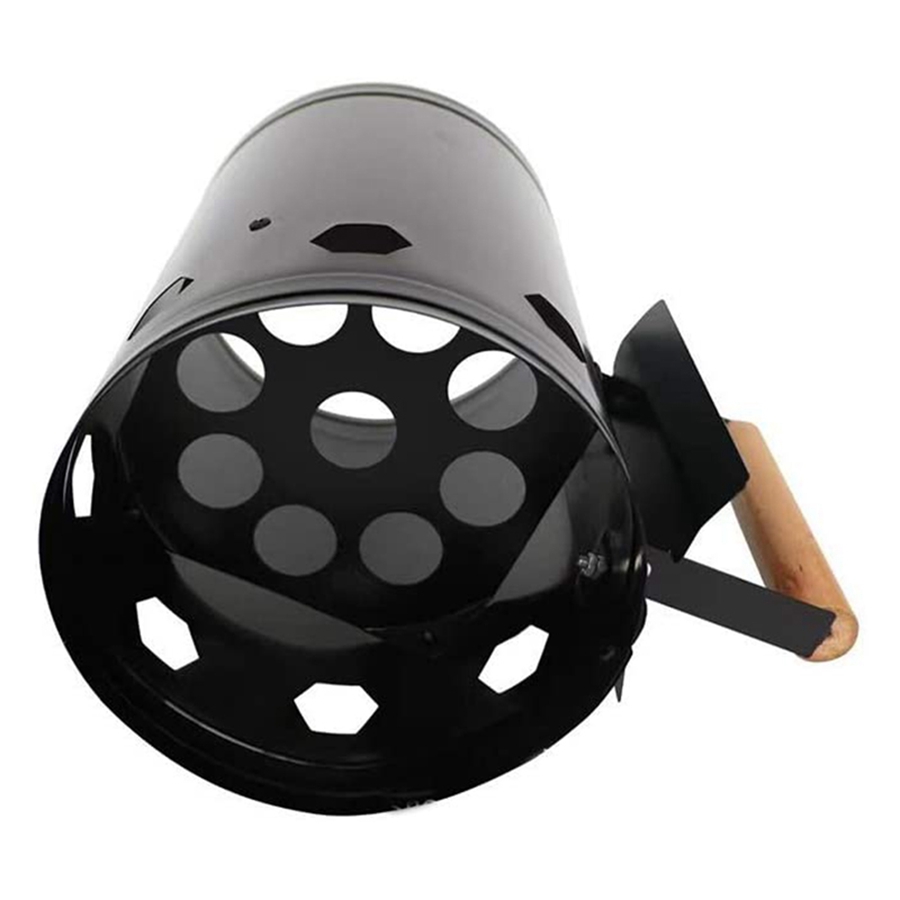 Charcoal Chimney Starter - Outdoor-Grillzubehör: Schneller Holzkohleanzünder für den Außenbereich