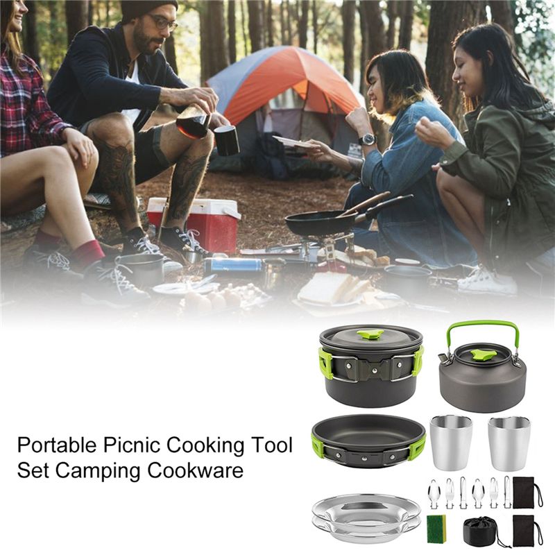 【KÄUFER】Camping-Kochgeschirr,  – Camping Cooking Sets Bewertung und Preis