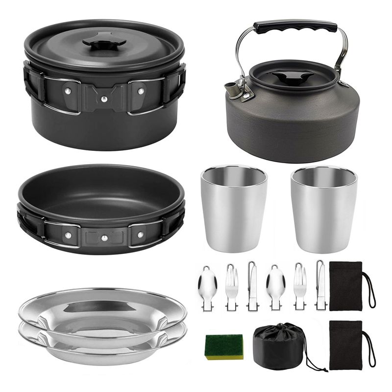 【KÄUFER】Camping-Kochgeschirr,  – Camping Cooking Sets Bewertung und Preis