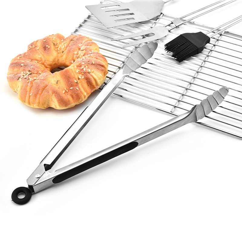 4-teiliges BBQ-Werkzeugset Gri – Camping Cooking Set Non Stick Bewertung und Preis