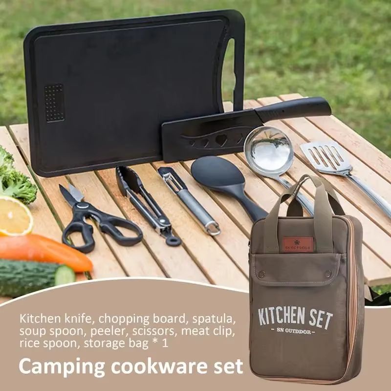 8-teiliges Camping-Kochgeschir – Camping Cooking Sets Bewertung und Preis