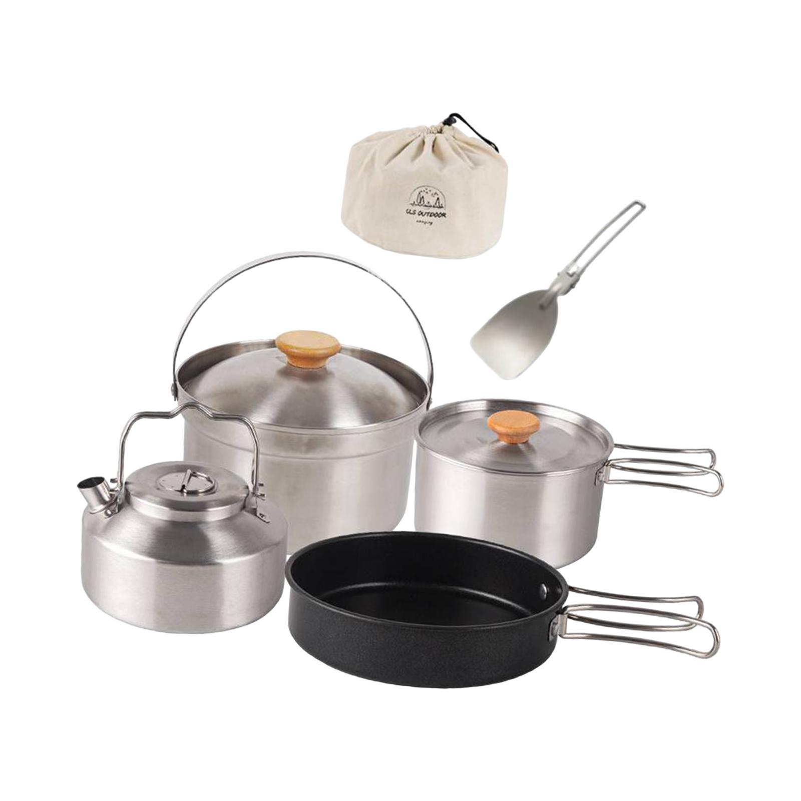 Camping-Kochgeschirr, Kochzube – Camping Cooking Set Non Stick Bewertung und Preis
