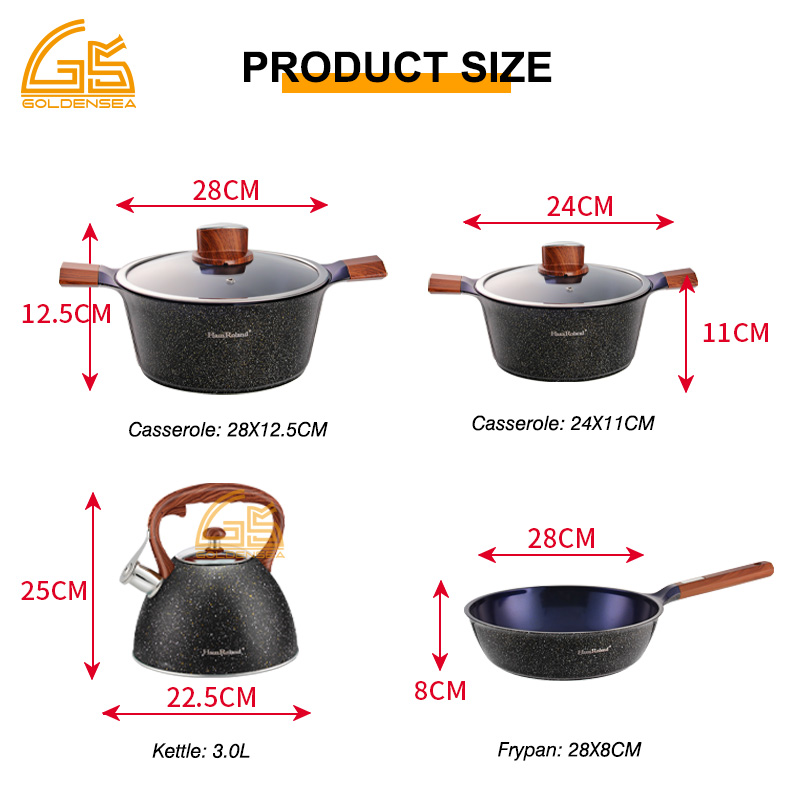 Camping-Küchen-Suppentopf-Set, – Camping Cooking Set Non Stick Bewertung und Preis