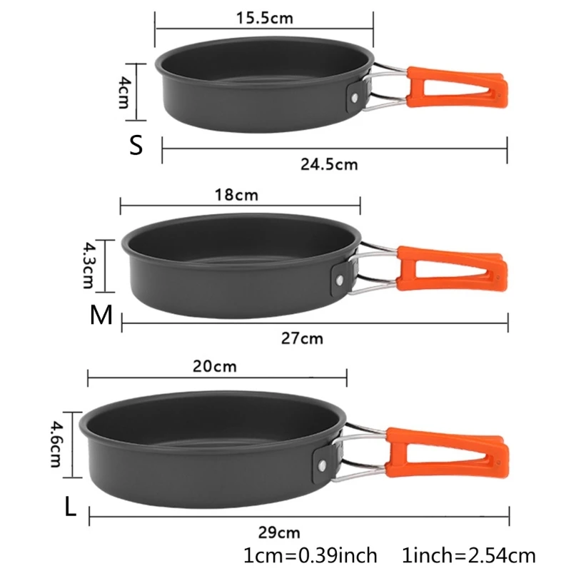 Tragbare Pfanne mit Aufbewahru – Camping Cooking Set Non Stick Bewertung und Preis