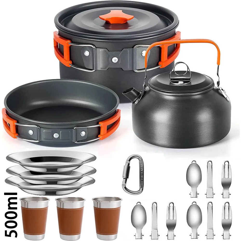 Multi Person Camping Kochset C – Camping Cooking Set Non Stick Bewertung und Preis