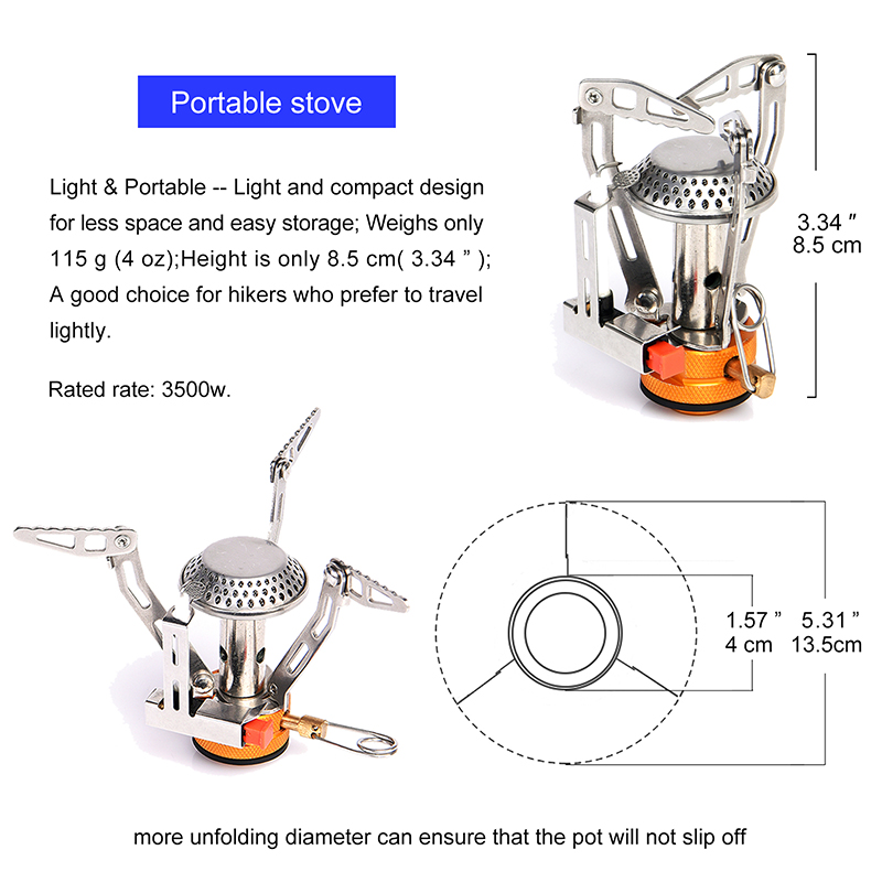 Widesea Tragbares Camping-Koch – Camping Cooking Set For 4 Bewertung und Preis