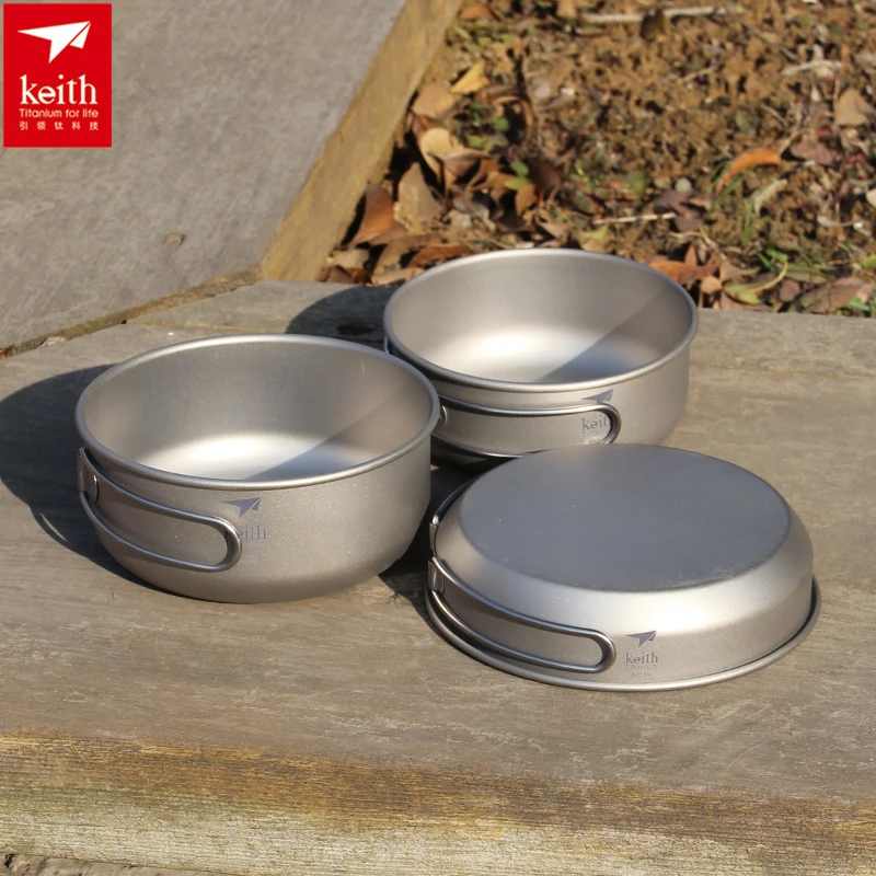 Keith 3pcs Titan Kochgeschirr  – Camping Cooking Sets Bewertung und Preis