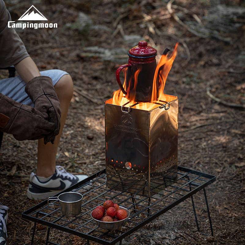 MT-18 CAMPINGMOON faltbarer tr – Charcoal Chimney Starter Bewertung und Preis