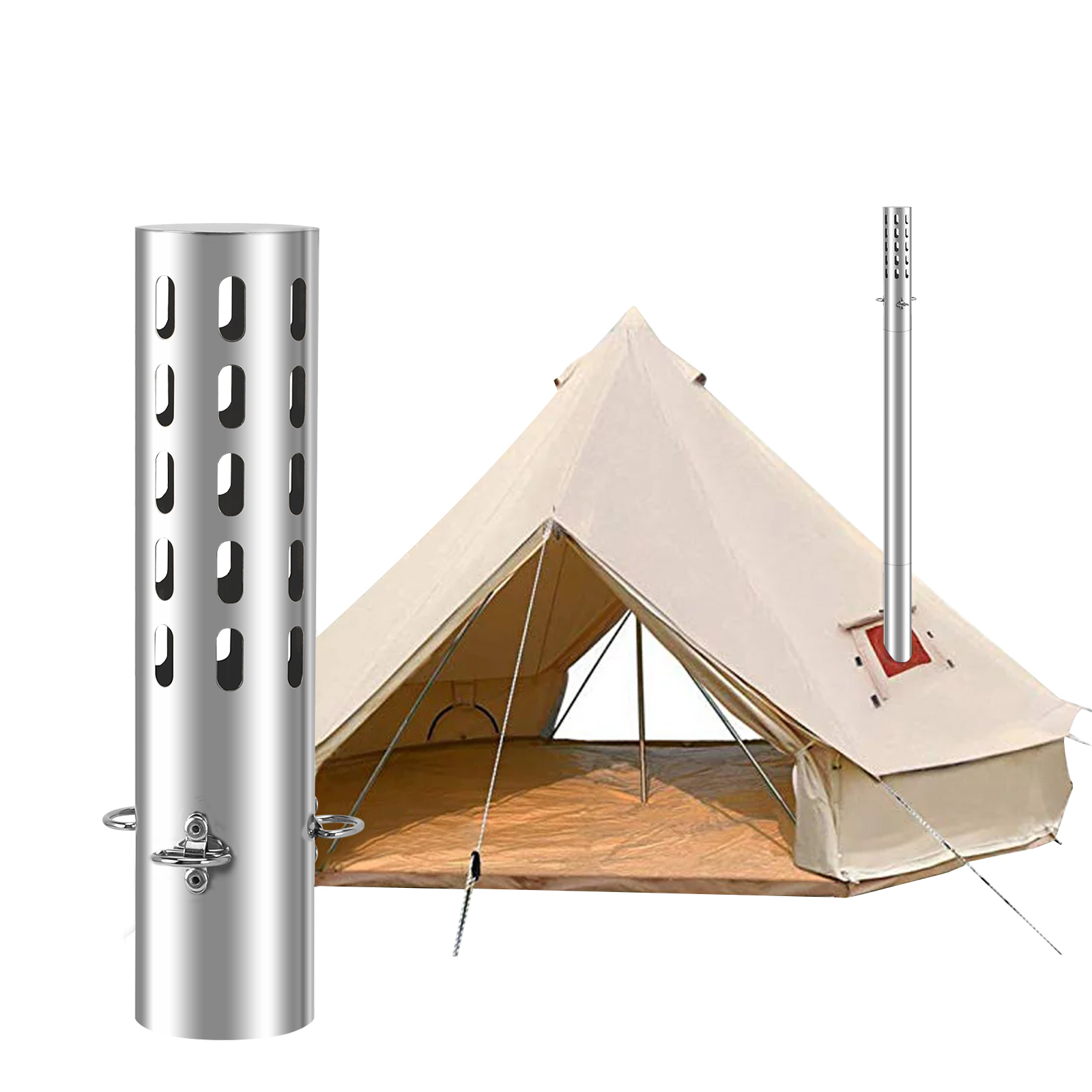 Camping Zelt Herd Kamin Teile  – Charcoal Chimney Starter Bewertung und Preis