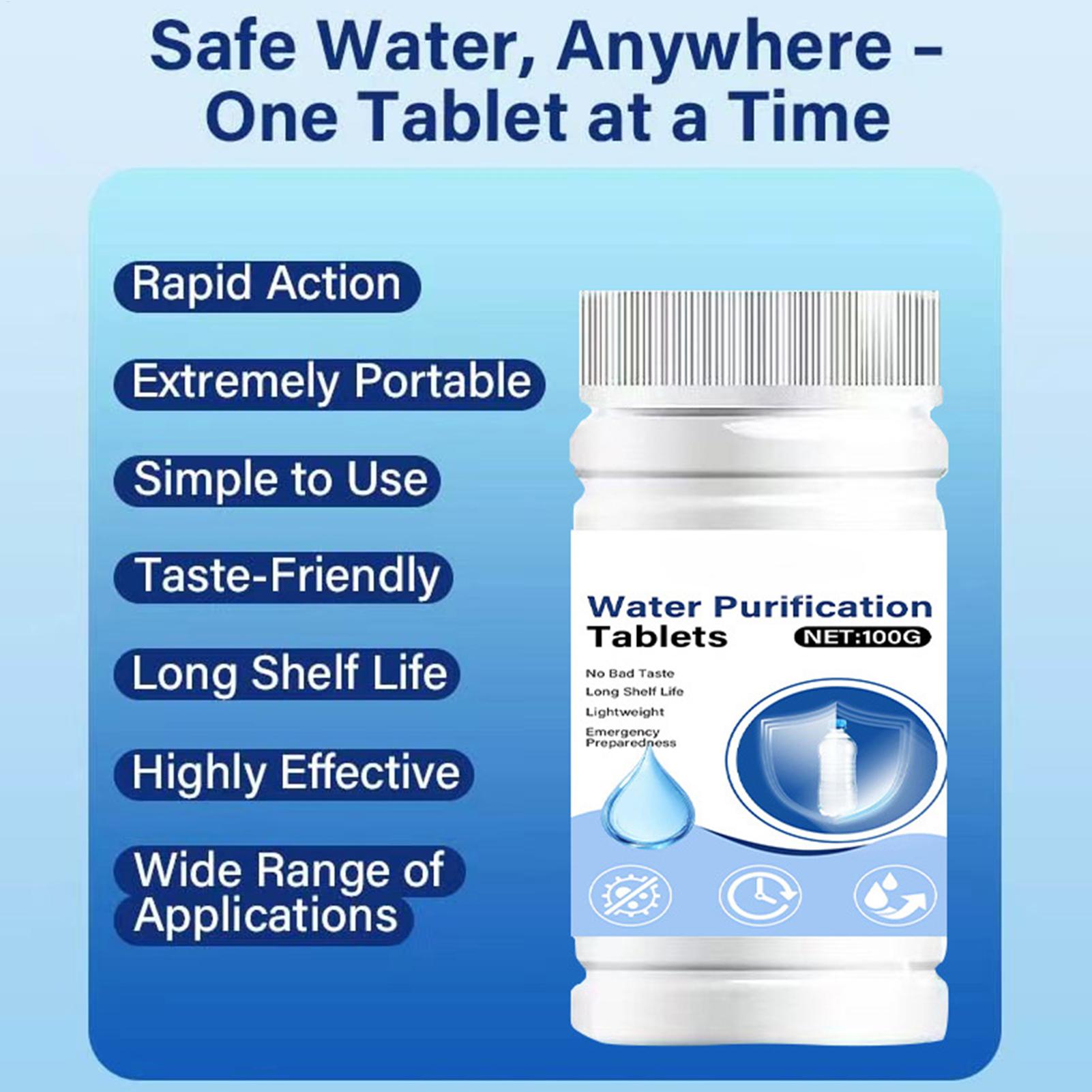 Wasserreinigungstabletten für  – Water Purification Tablet Bewertung und Preis