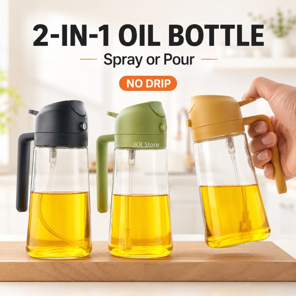 2-in-1 Olivenöl-Sprühflasche m – Camping Cooking Bbq Bewertung und Preis