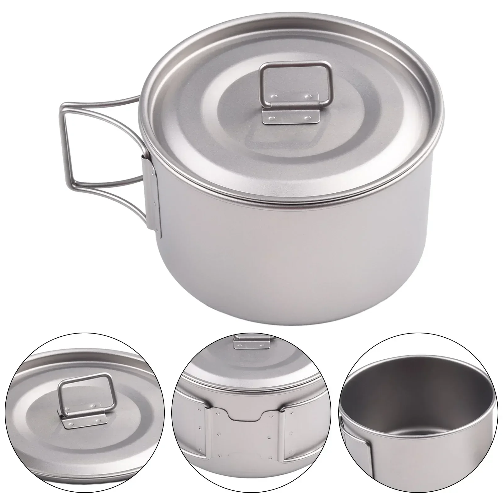 Titans chale mit Klapp griff C – Camping Cooking Pot With Lid Bewertung und Preis