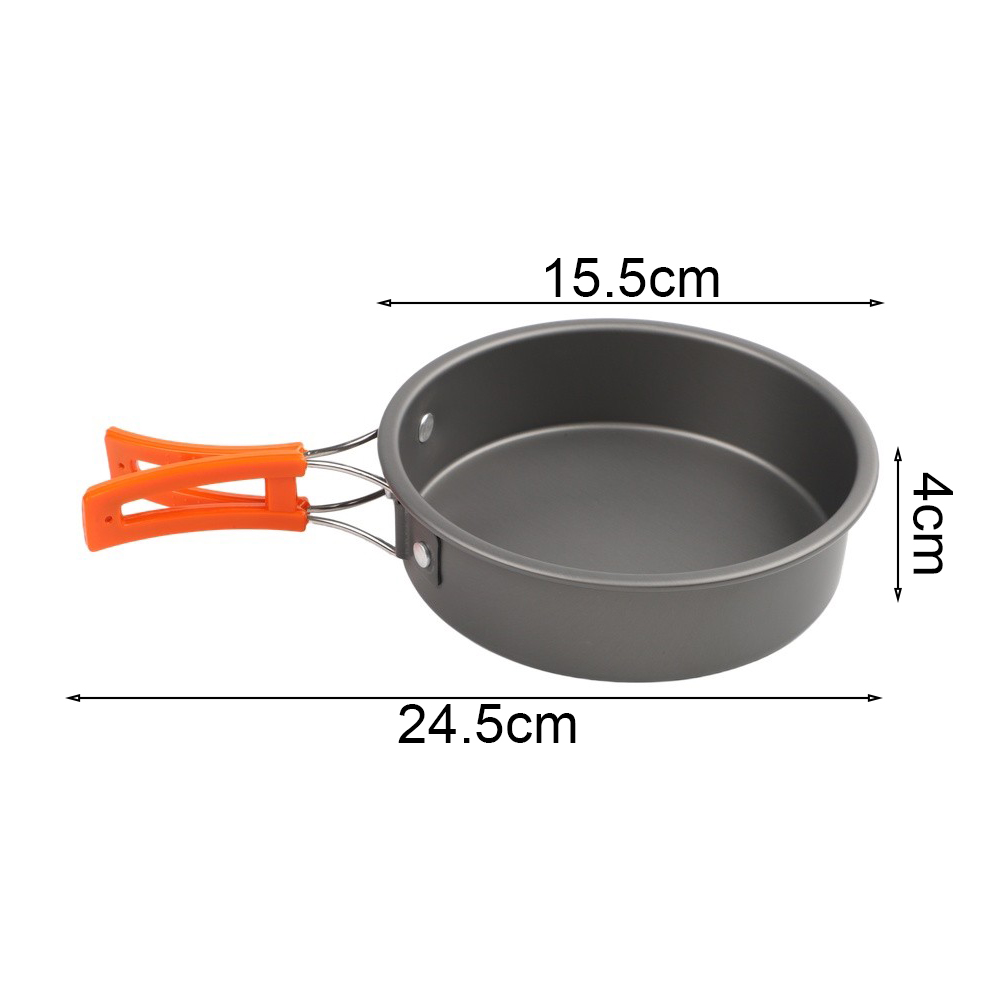1 Stück Bratpfanne aus Alumini – Camping Cooking Set Non Stick Bewertung und Preis