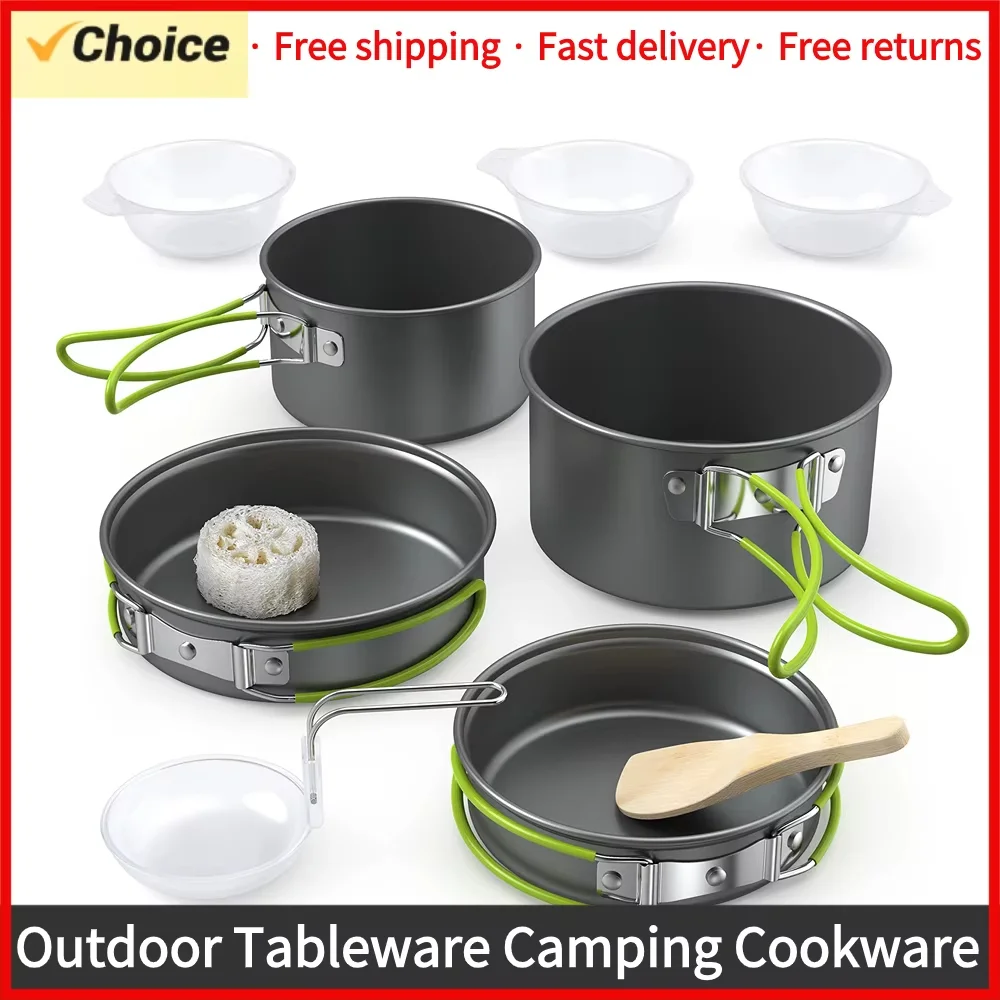 Outdoor-Kochgeschirr-Set für 2 – Camping Cooking Set For 4 Bewertung und Preis
