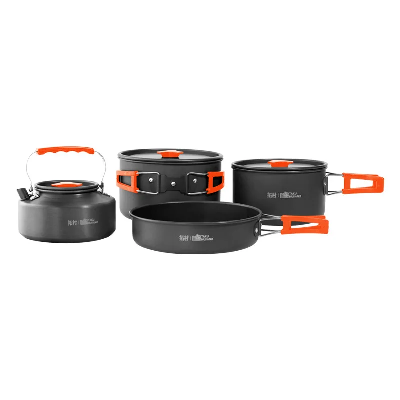 Camping-Kochgeschirr-Set Outdo – Camping Cooking Set For 4 Bewertung und Preis
