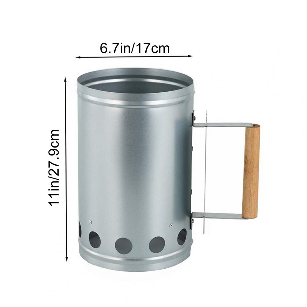 Feuerfester Eimer-Holzkohleanz – Charcoal Chimney Starter Bewertung und Preis