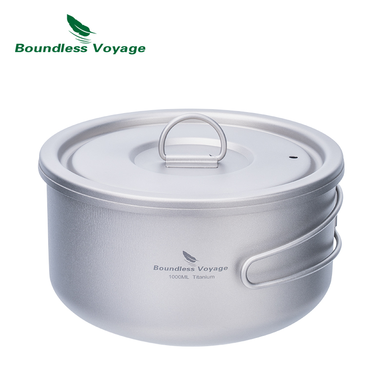 Boundless Voyage Titan-Camping – Camping Cooking Pot With Lid Bewertung und Preis