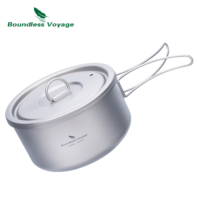 Boundless Voyage Titan-Camping – Camping Cooking Pot With Lid Bewertung und Preis