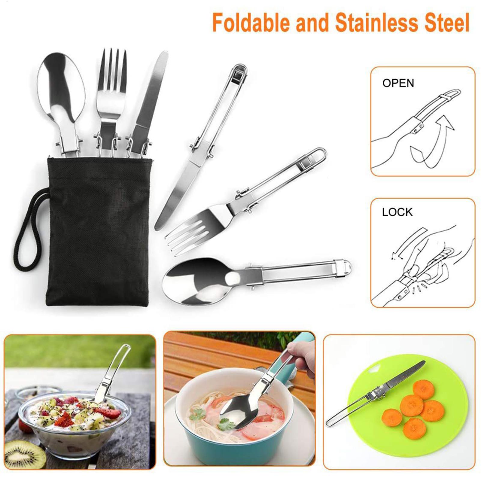Rucksack-Kochset, Camping-Pfan – Camping Cooking Set Non Stick Bewertung und Preis