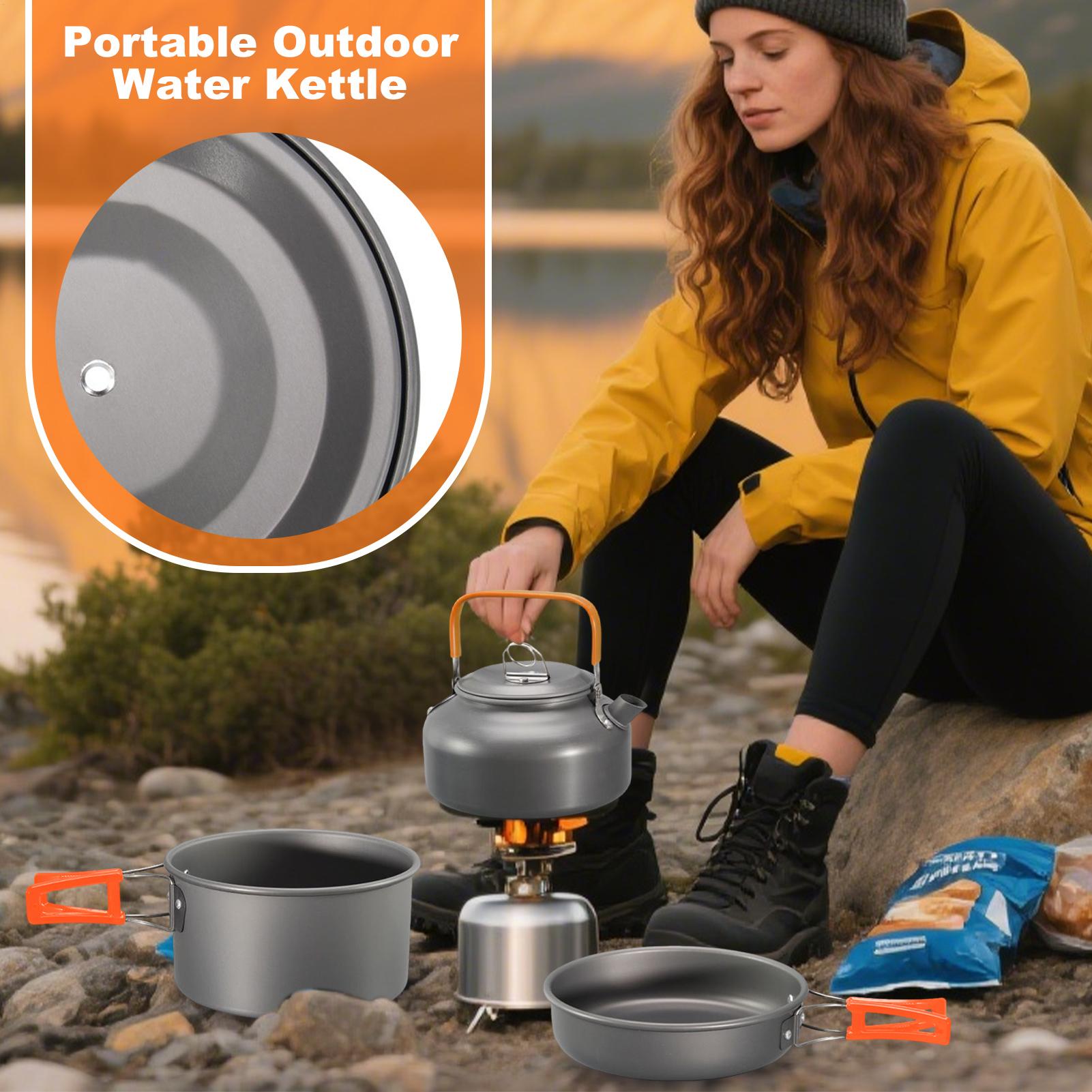 Camping Kochgeschirr Camping K – Camping Cooking Set Non Stick Bewertung und Preis