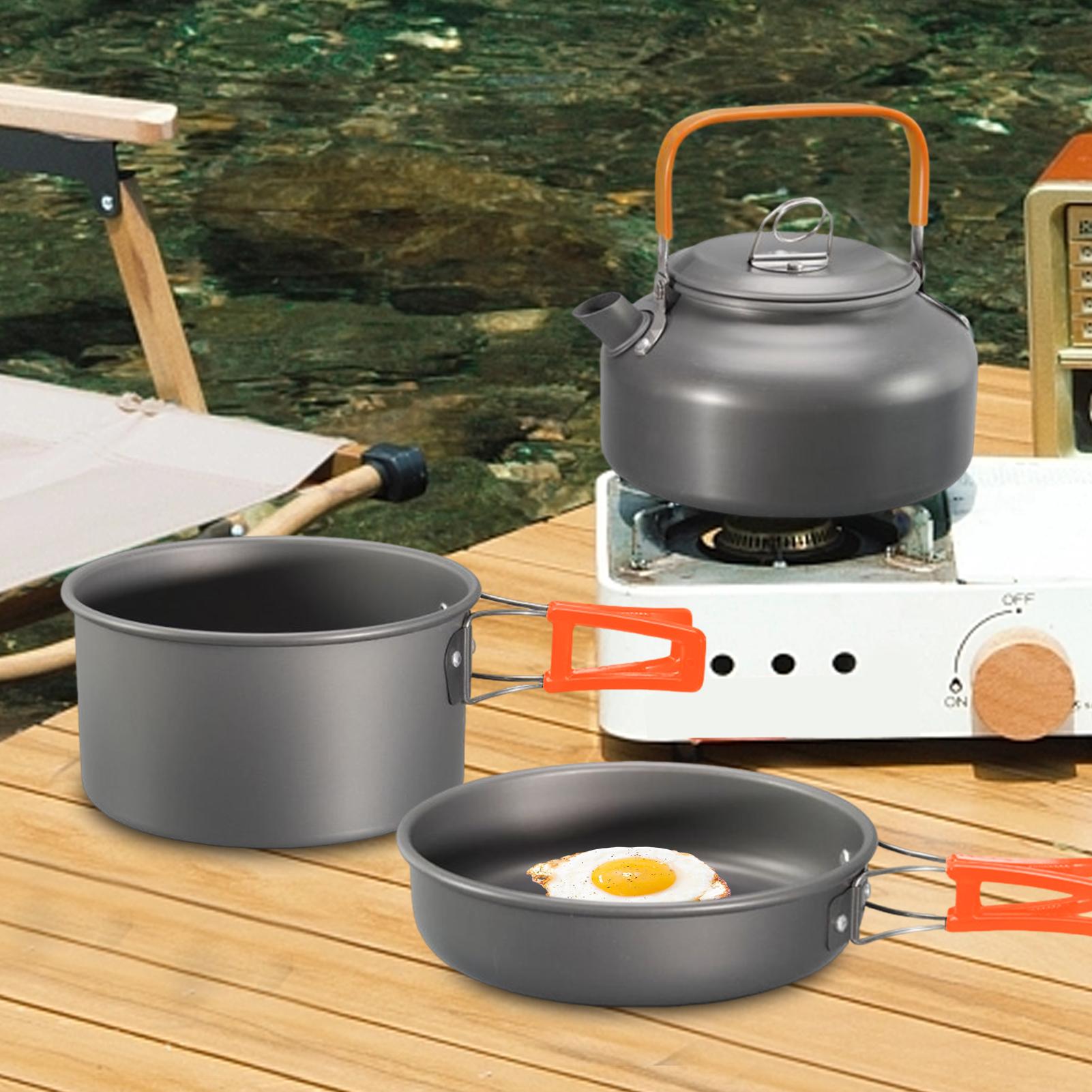 Camping Kochgeschirr Camping K – Camping Cooking Set Non Stick Bewertung und Preis