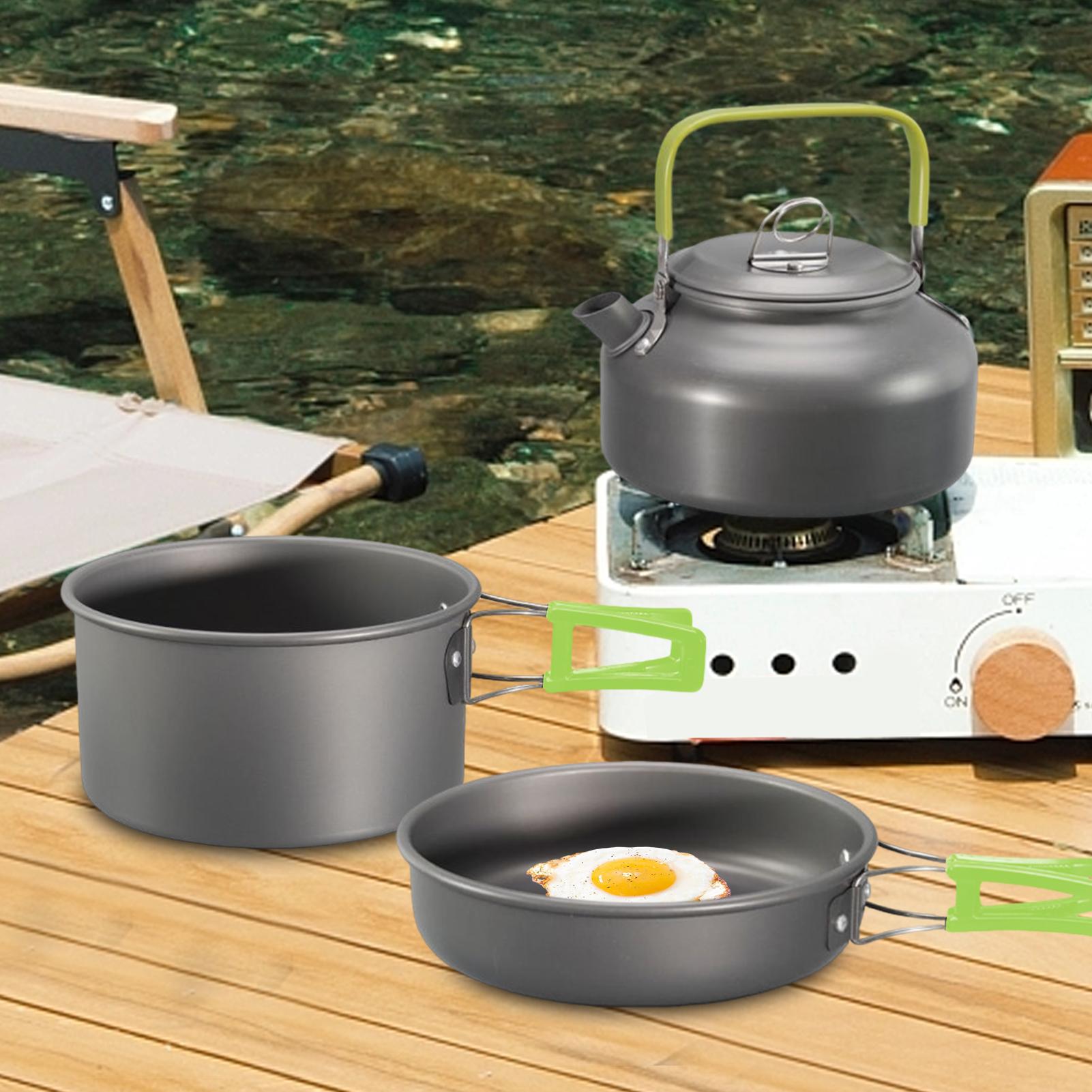 Camping Kochgeschirr Camping K – Camping Cooking Set Non Stick Bewertung und Preis
