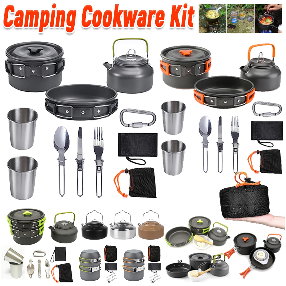 Camping-Kochgeschirr-Set, Wass – Camping Cooking Sets Bewertung und Preis
